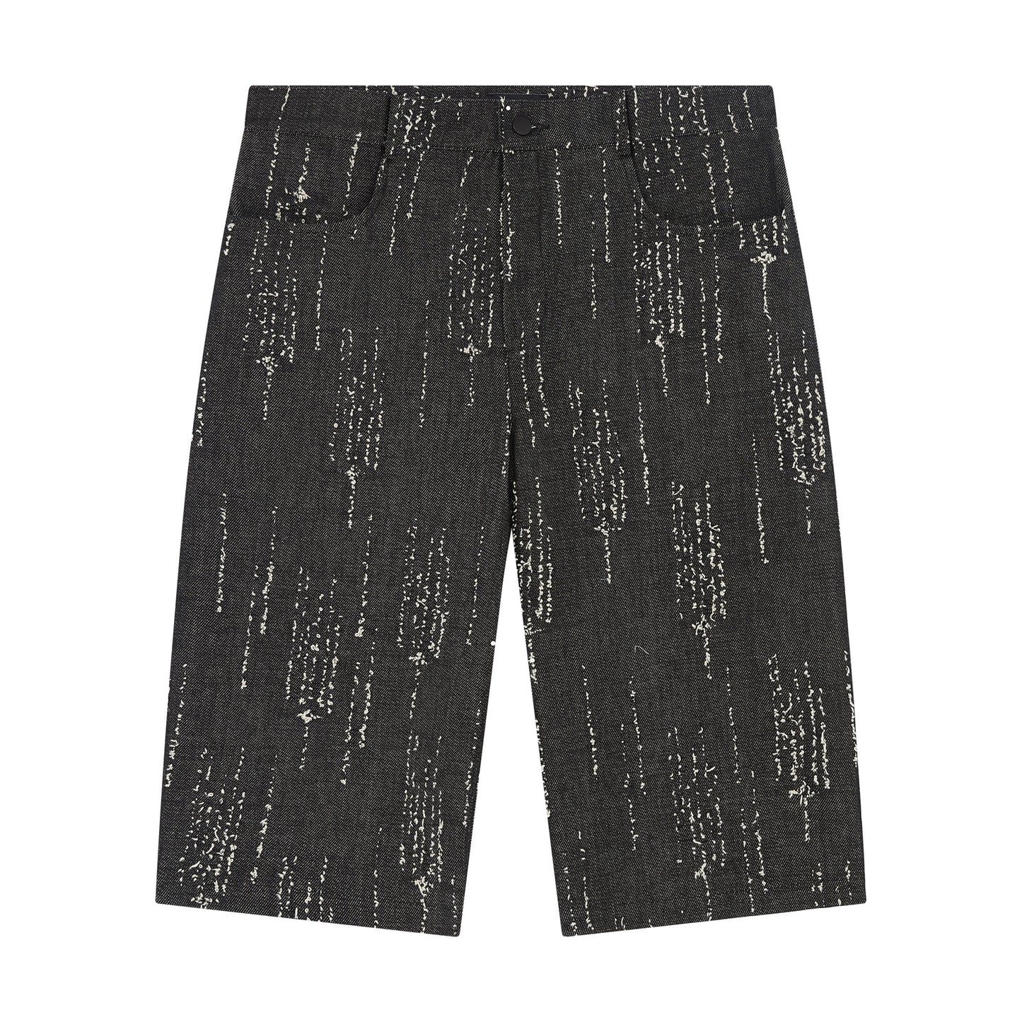 FALLING STARS Denim Shorts